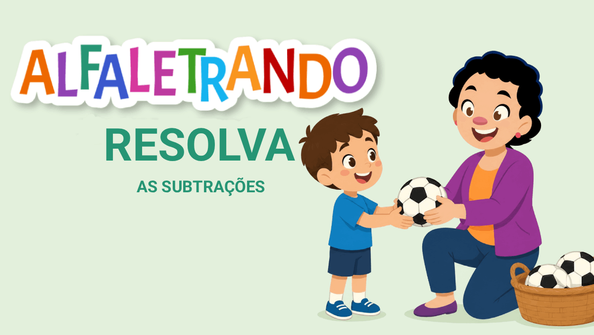 Resolva as subtrações