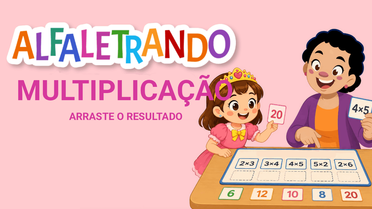 Multiplicação: Arraste o resultado