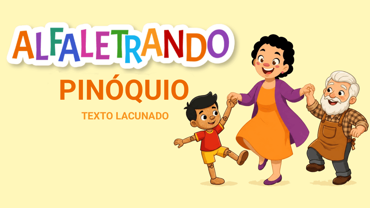 Pinóquio: Texto lacunado